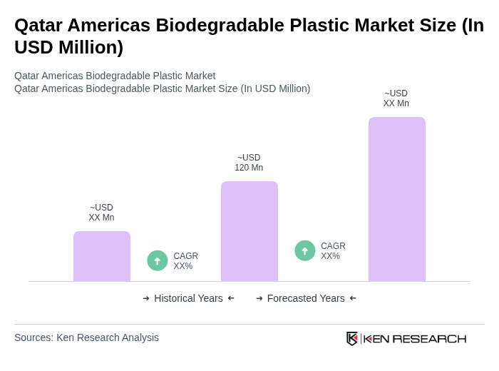 Qatar Americas Biodegradable Plastic Market Size